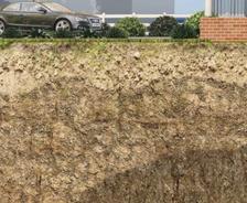 soil layers under homes