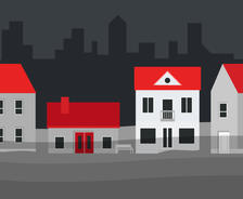 illustration top cities in alabama at serious risk of flooding