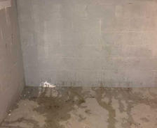 leaking wall