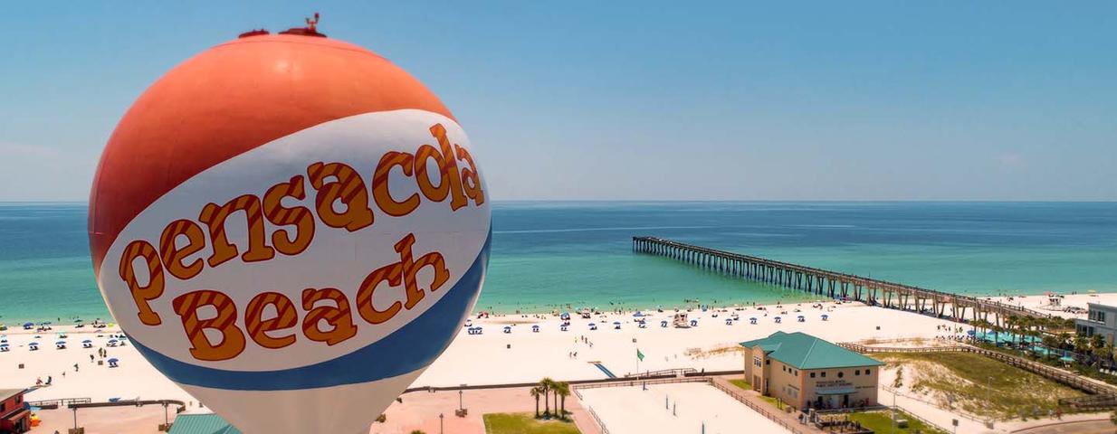 Snapshot of Pensacole Beach