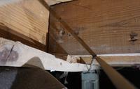 Compromised floor joist
