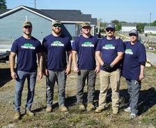 AFS Foundation & Waterproofing Specialists employees Volunteering during Habitat for Humanity Event