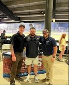 AFS team poses at Birmingham Barons game.
