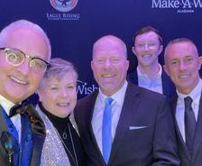AFS Huntsville team at the Make-A-Wish Alabama Wish Night fundraiser