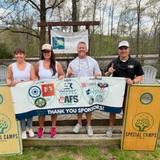 AFS Birmingham team at the Special Camps 2025 Cornhole Tournament