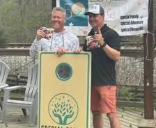AFS Birmingham team at the Special Camps 2025 Cornhole Tournament