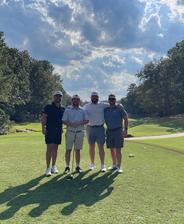 Four AFS team members at annual Birmingham Association of Realtors sponsorship golf tournament