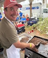 AFS employee at the 2026 Mobile Chili Cookoff