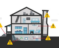 illustration signs your home has a foundation problem