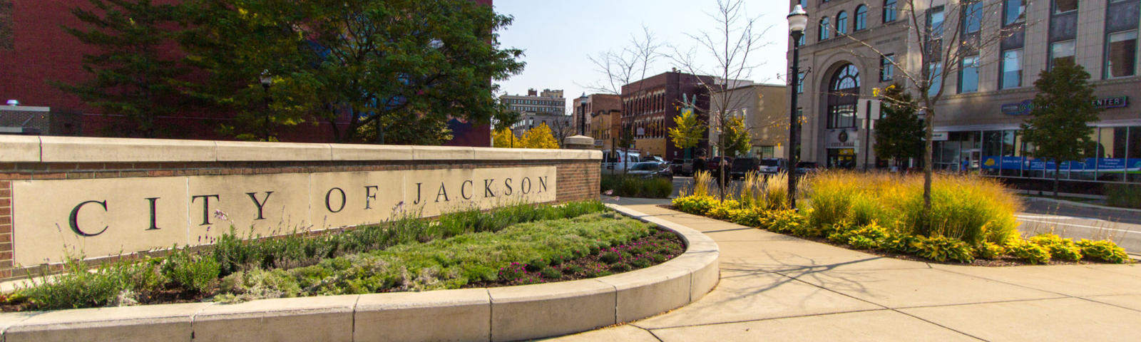 Downtown Jackson Michigan