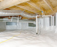 Encapsulated crawlspace