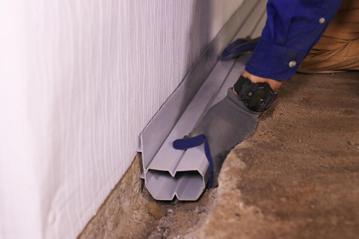 Below Floor Drain