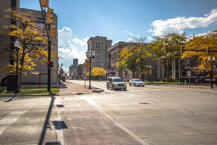 Downtown Saginaw Michigan