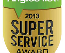 Angie's List Super Service Award 2013
