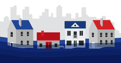 risk of flooding cities