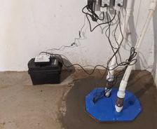battery-backup pump