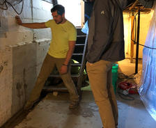 FSM crew member at a job site.