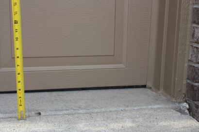 Concrete driveway after PolyRenewal