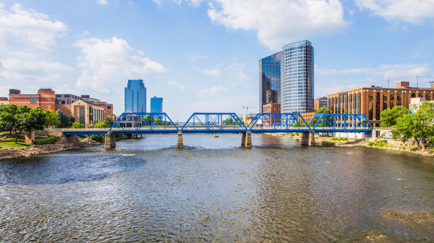 Downtown Grand Rapids Michigan