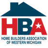 Logo of the Home Builders Association of Greater Kalamazoo with a house and star design.