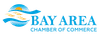 Logo of the Bay Area Chamber of Commerce featuring stylized sun, waves, and the text "BAY AREA CHAMBER OF COMMERCE.