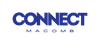 Blue text logo reads "CONNECT MACOMB" on a transparent background.