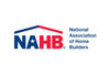 NAHB logo with a stylized house design and "National Association of Home Builders" text.
