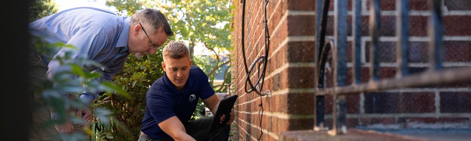 FSM CFI showing customer cracks in foundation - desktop hero