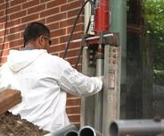 CFI installing push piers