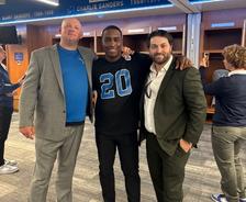Foundation Systems of Michigan teammates at the Light the Way Gala at Ford Field