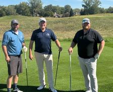 Foundation Systems of Michigan teammates participating in the TPC Michigan Charity Classic