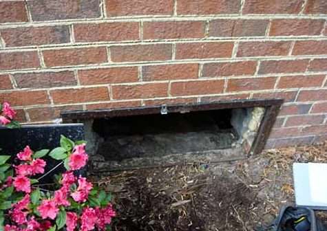 Open crawl spaces cause high electric bills because vented crawl space lets in outside moisture