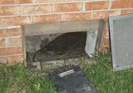 Crawl Space Door - An unprotected crawl space also creates the perfect home for pest and rodents .