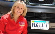 Stella Waltz Virginia Flag Lady