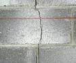 basement wall crack