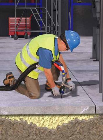 how concrete leveling works