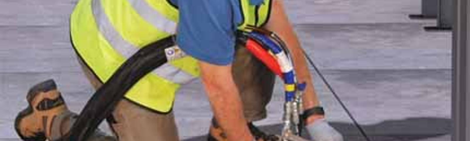 how concrete leveling works