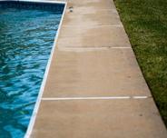 concrete pool deck repair with polyurethane foam injections