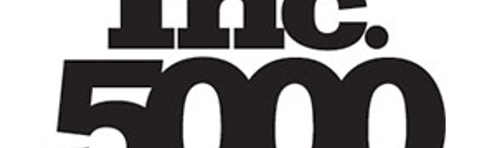 Black text reading "Inc. 5000" on a white background, celebrating JES Foundation Repair being named to the Inc. 5000 list of fastest-growing companies in the nation.