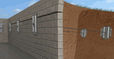 Basement Wall Systems: JES Wall Anchors
