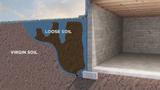 Loose soil