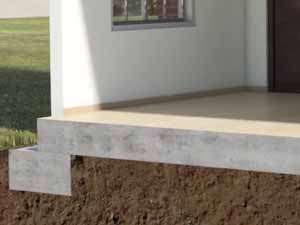 poured concrete