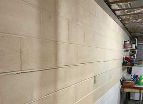 cracks in concrete walls