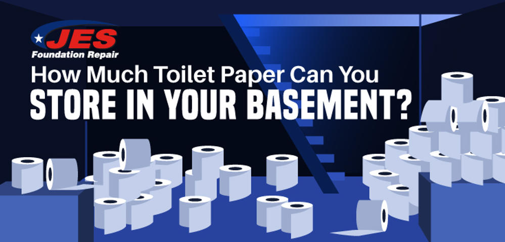 How Much Toilet Paper Can You Store in Your Basement?