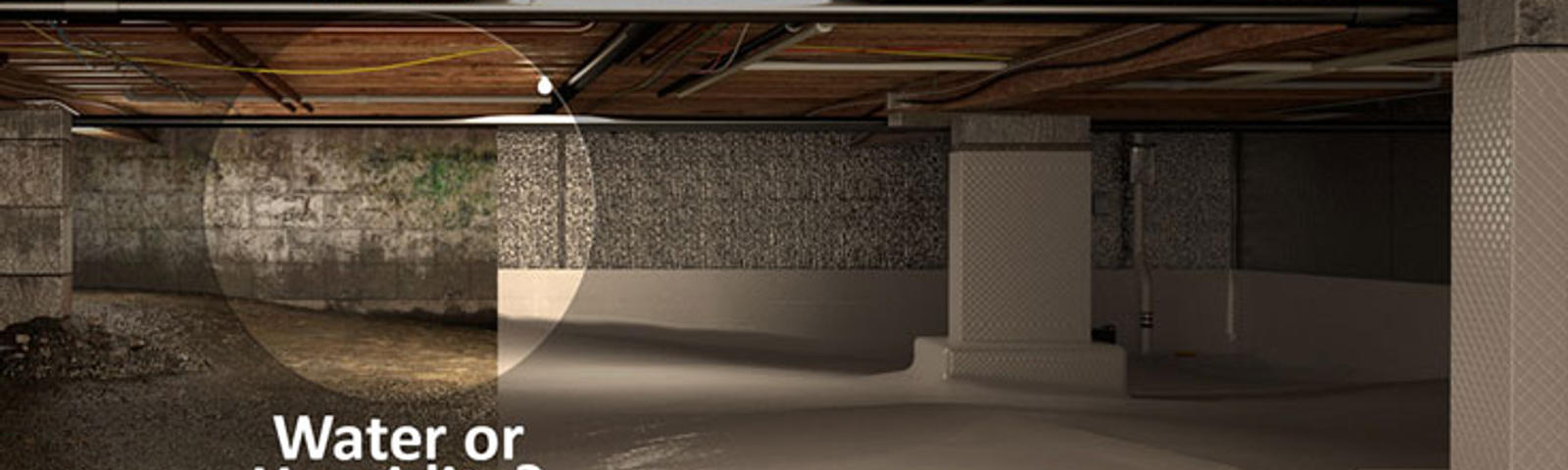 clean crawl space