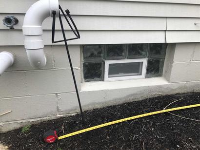 mulch near the foundation