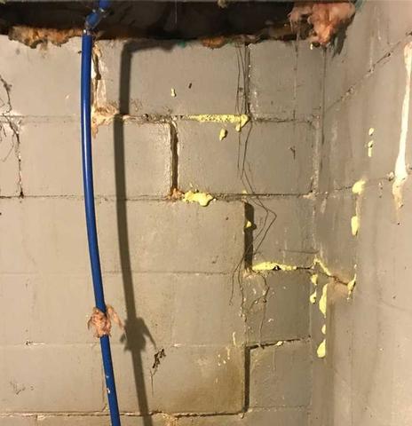 foundation crack