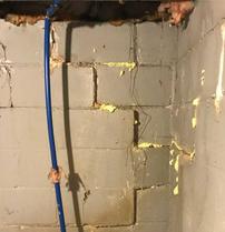 foundation crack