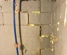 foundation crack