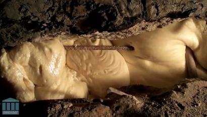 PolyRenewal foam used for concrete leveling underground